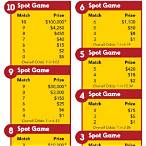 ohio lottery keno payouts